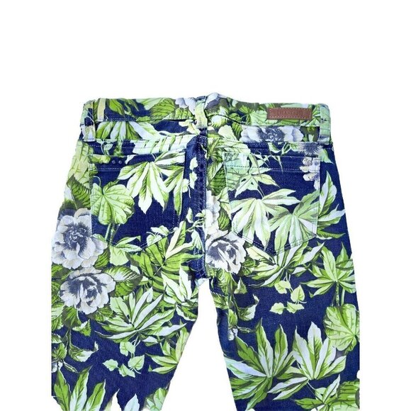 BLANKNYC Girls Spray on Slim Skinny Floral Printed Jeans Jeggings - Picture 9 of 15